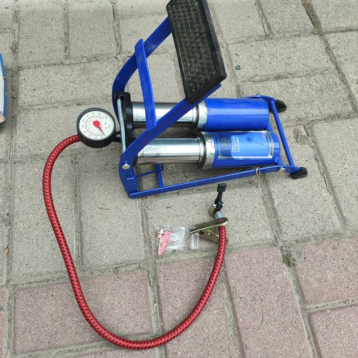 Насос ножной, новый