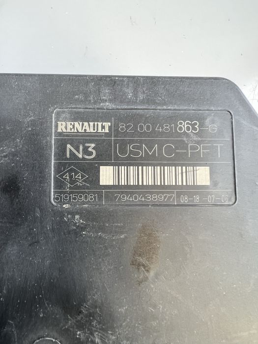 ECU Calculator Motor Renault Megane 2.0DCi 8200462452  0 281 011 814