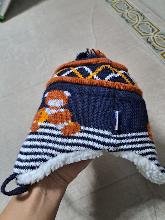 Шапочка зимняя детская