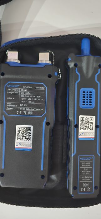 Tester cablu de retea cu powermetru, POE, NCV, UTP CAT5/CAT6, test OPM