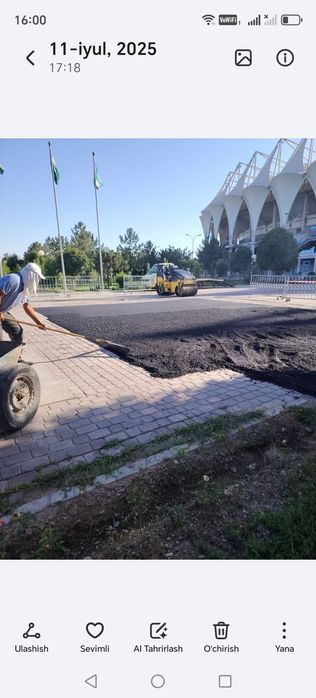 Asfalt ishlari,  Asfalt narxi tushdi