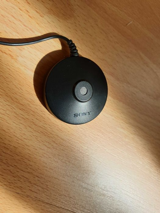 Microfon calibrare audio Sony ECM-AC2 amplificator sistem statie audio