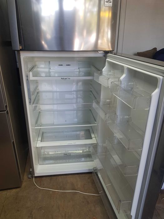 Frigider Lg Inox-Argintiu,latime 70cm,inaltime 177cm