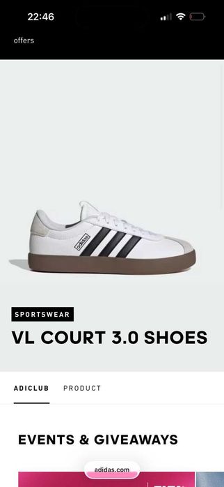 Adidas Vl Court 3.0