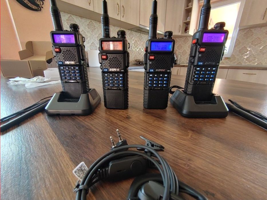 Baofeng DM-32 10W / UV-5R 8W + Baterie 3800mAh NOU Type-C!