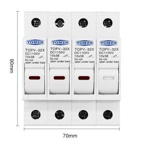 4P държач за стопяем предпазител