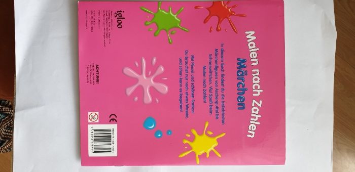 Carte de colorat pe numere