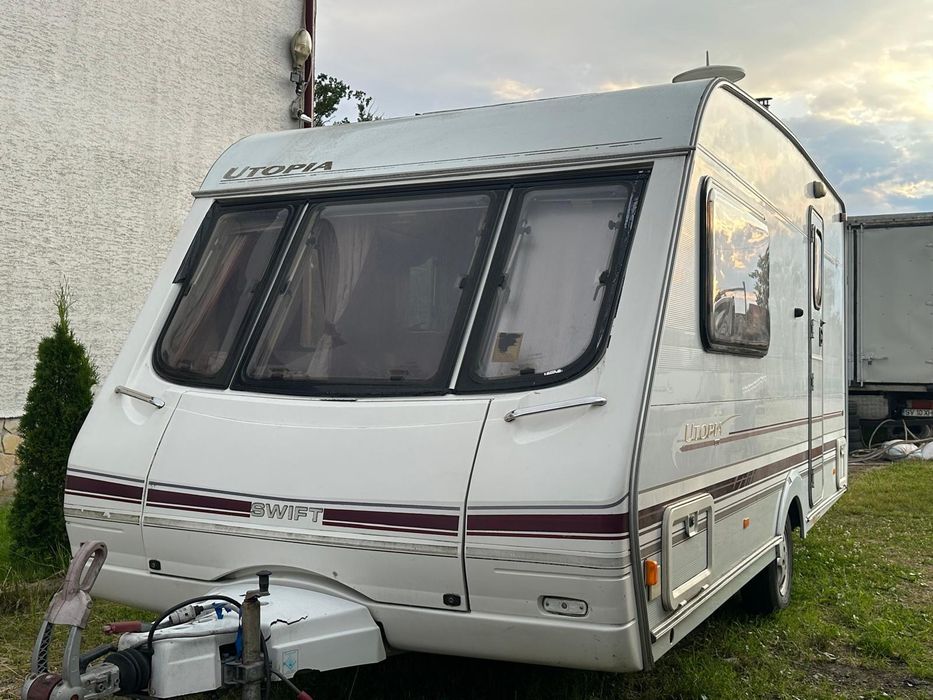 Vând rulota utopia Swift 480 adusa din anglia