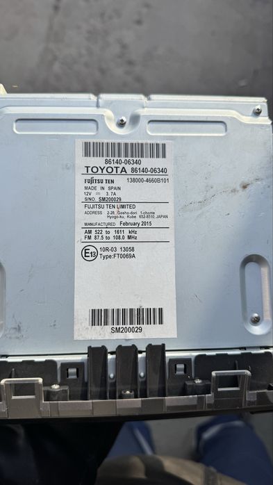 Андройд на toyota camry 50 европеец