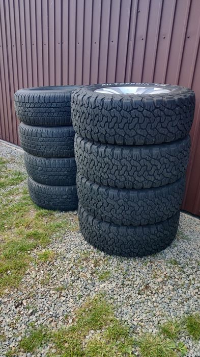 Vând jante originale Toyota Hilux265/65/17 și 265/60/18