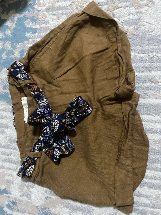 Продам льняные шорты mango