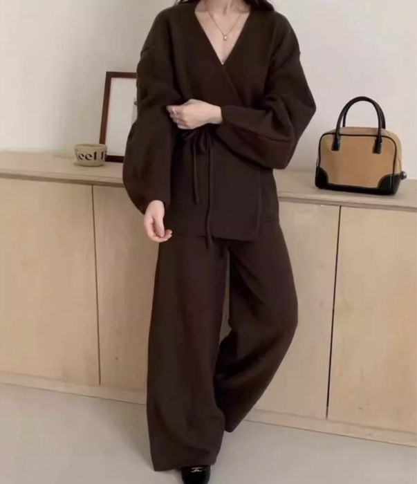 Стильная двойка (коричневая)