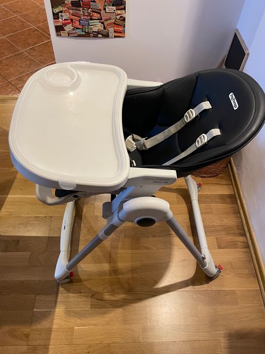 Scaun bebe Pepperego Prima Pappa cu cadru metalic