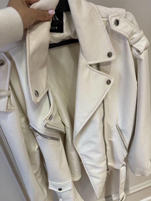 Кожаная куртка Zara