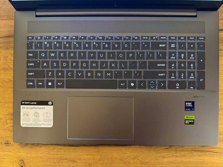 [ARZON] Noutbuk HP ENVY 17  Ultra 7 / RTX 3050 / DDR5 16Gb / SSD 1Tb