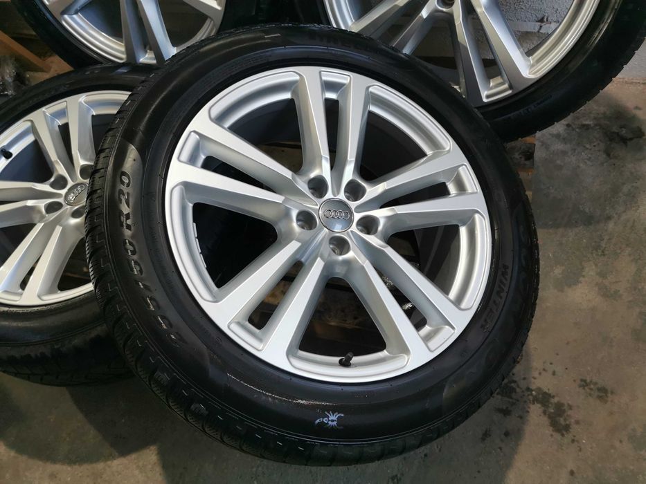 Jante Originale AUDI Q7 / Q5 R 20 cu anvelope de iarna