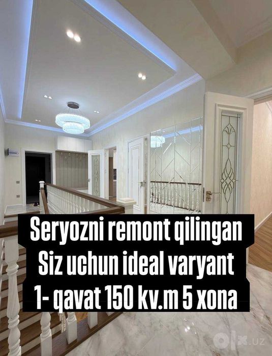 Новостройка замона туйхонаси рупарасида Дуплекс 150 кв