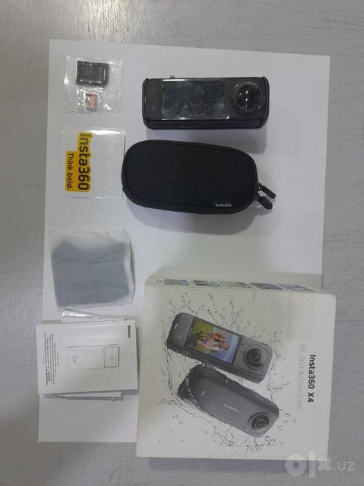 insta 360x4 8K 360 Action Cam