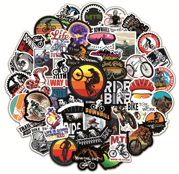 Наклейки глянцевые