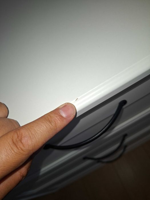 Comodă SONGESAND 6 sertare, alb, 161x81 cm, IKEA