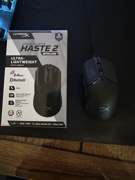 Hyperx haste 2 wierless