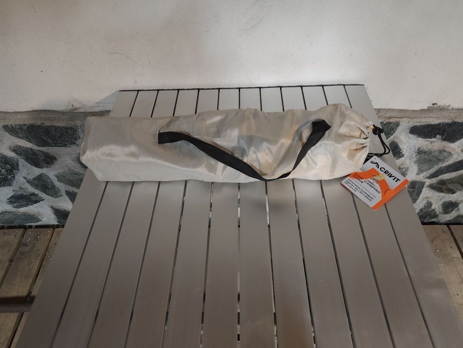 Ново детско сгъваемо столаче Crivit с поставка за чаша