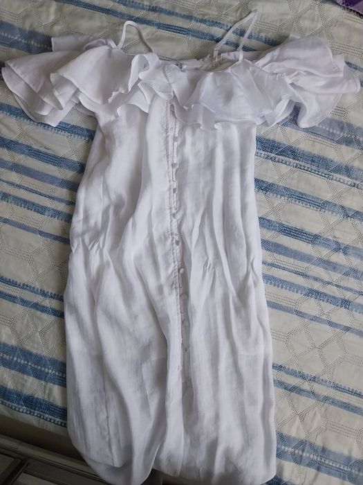 Rochita albă/neagra eleganta