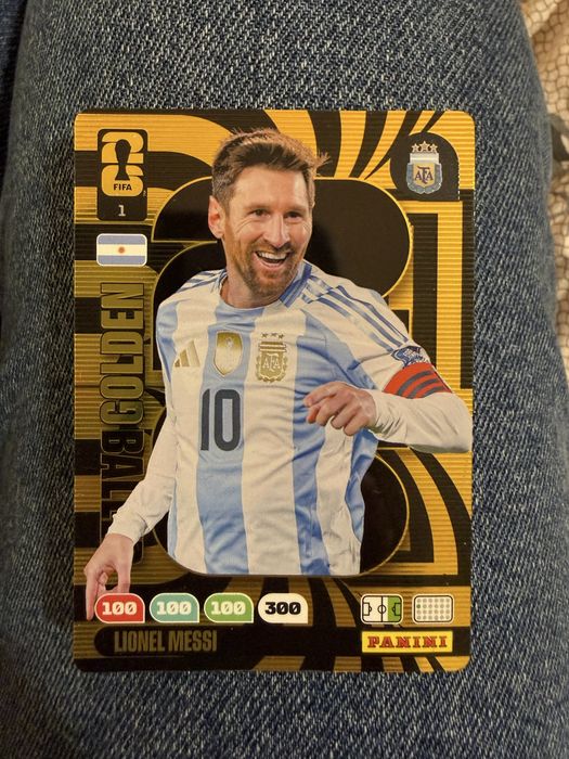 Сметовно първенство по футбол карта Panini
