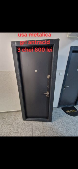 Usa metalica usi apartament boxe magazie sisteme mottura