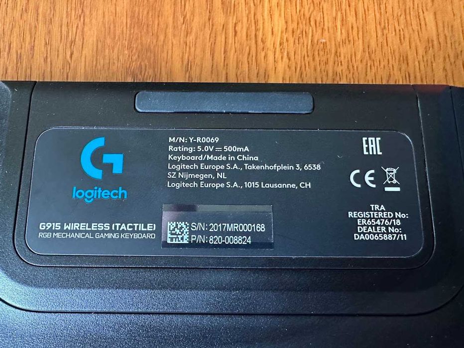 Tastatura Logitech G915 Tactile Wireless