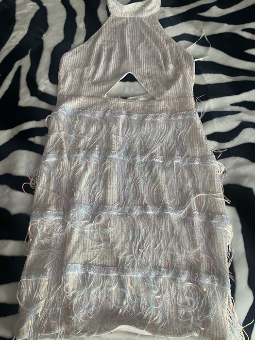 Rochie de ocazie alba marime l