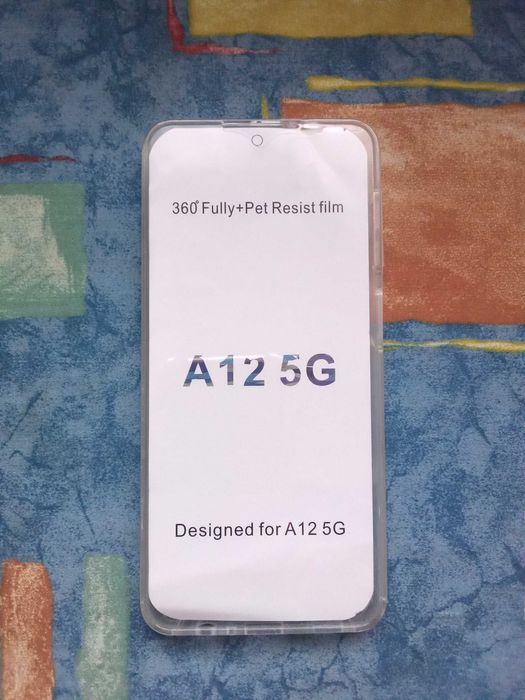 Case 360 fully +pet resist film for Samsung galaxy A12
