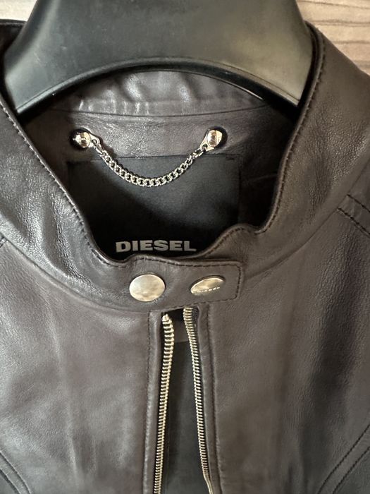 Vand geaca de piele biker DIESEL