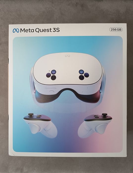Ochelari VR Meta Quest 3S, 256GB, alb, Sigilat
