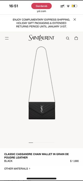 Сумка saint laurent