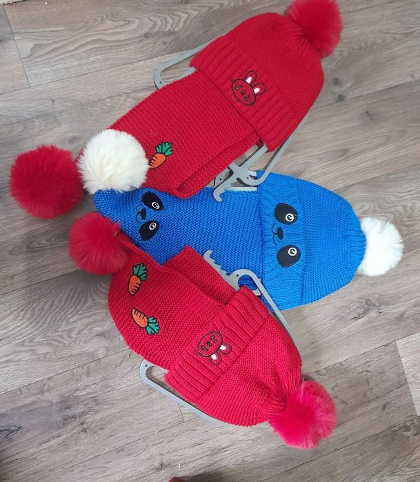 Set căciulă+ fular copii