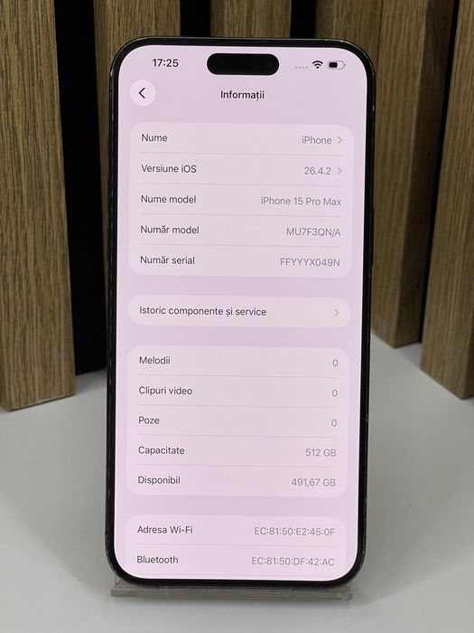 Iphone 15 Pro Max 512Gb 75% baterie Garantie/Factura #63014