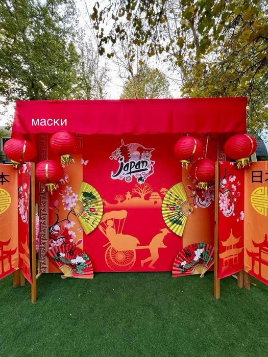 Большие веера - распродажа со склада декоратора