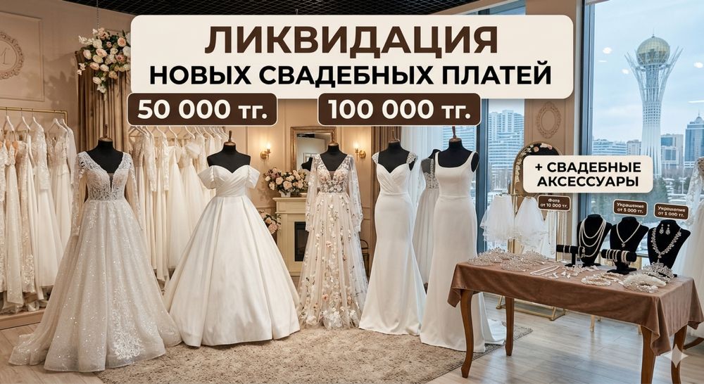 Новые свадебные платья