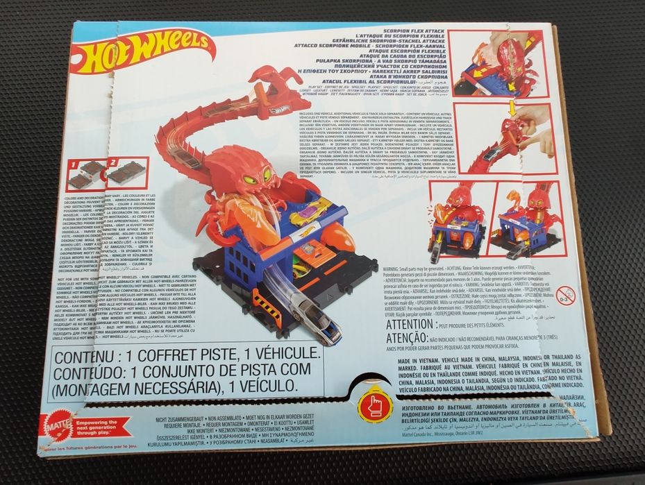 Писта Mattel Hot Wheels Атаката на Скорпоиона