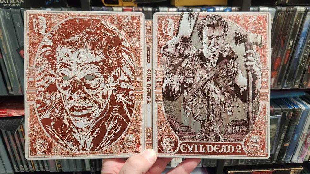 Steelbook 4K Evil Dead 2 si The Howling