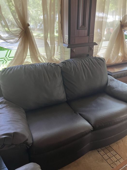 Кожени дивани  и фотьойл