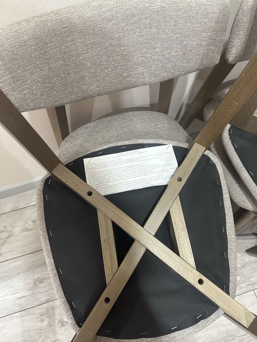 Продам 4стула, массив бука, новые