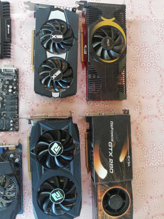 РАЗЧИСТВАНЕ  Лот компютърни аксесоари RAM видео карти процесори