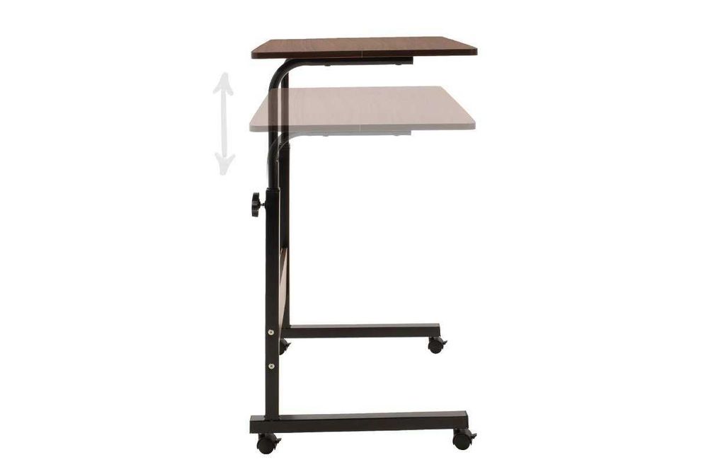 Функционално подвижно бюро с реголиране на височина Piper, 60x40x69-90