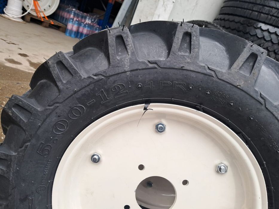 ANVELOPA 5.00-12 OZKA KNK52 4PR TT ECHIPATA PE JANTA  Cauciucuri tractor, Fiat, Case, Fendt, John Deere, New Holland, Massey Ferguson, UTB   Cauciucur