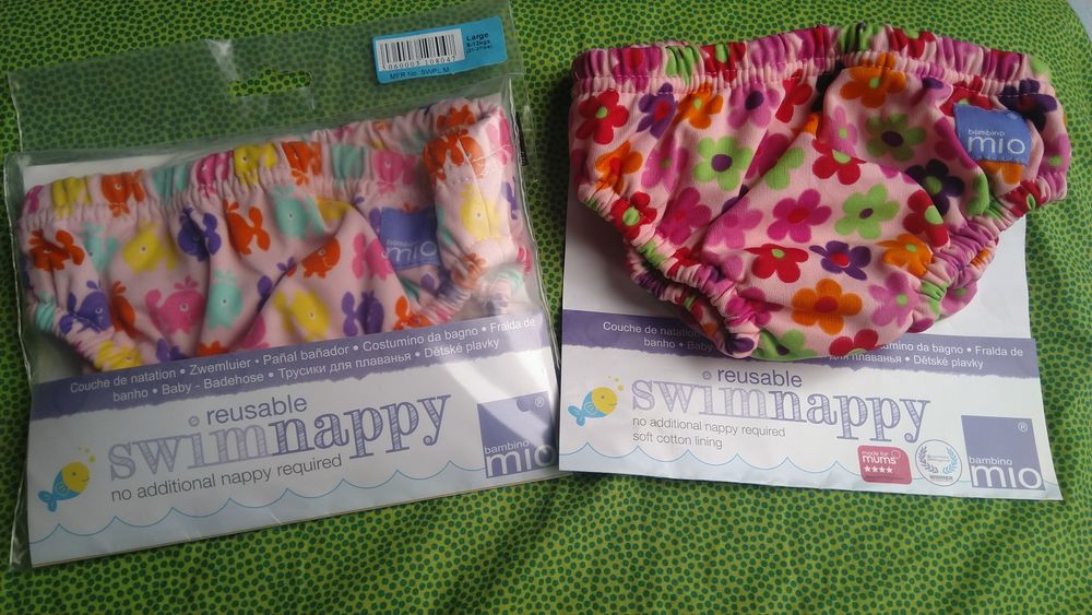 НОВИ бански гащички Banbino mio, 6-12 месеца, 1-2 години