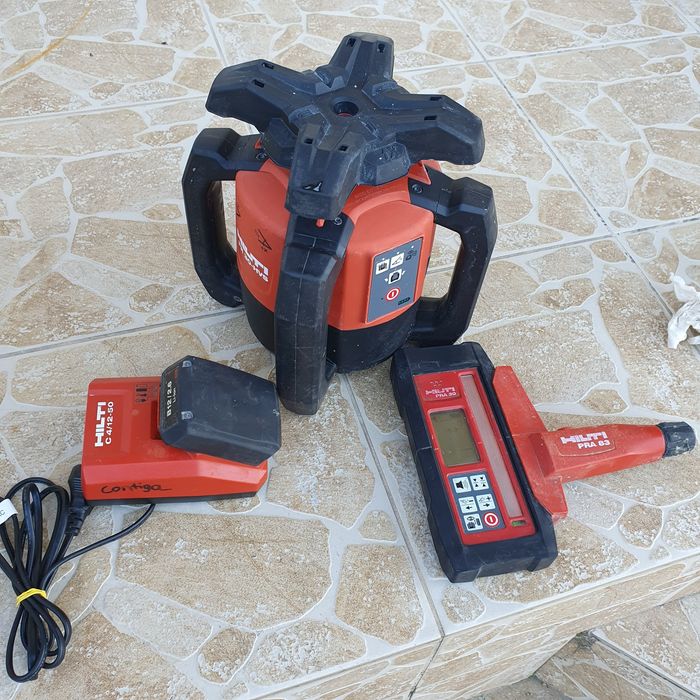 Laser Leica Rugby 610 Hilti PR 30-HVS