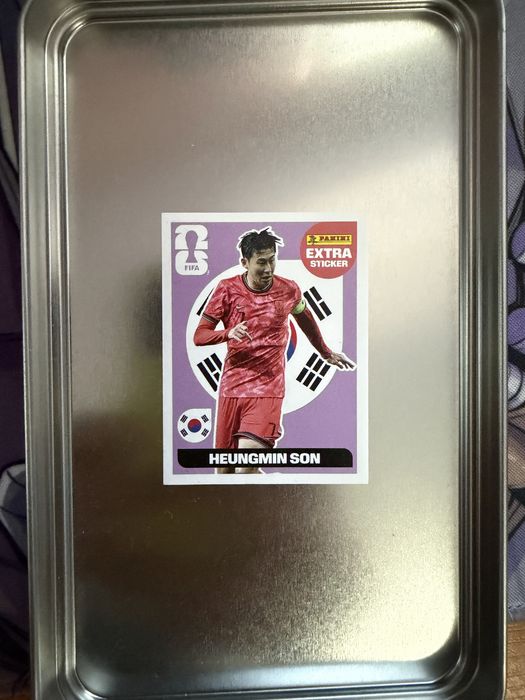 PANINI extra стикер лилав Хюнмин Сон 8 €