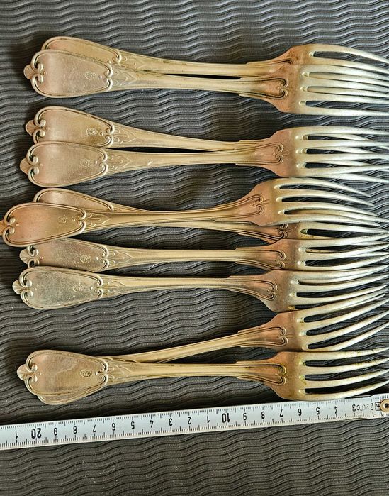 Комплект 10бр вилици BERNDORF 1928г Алпака